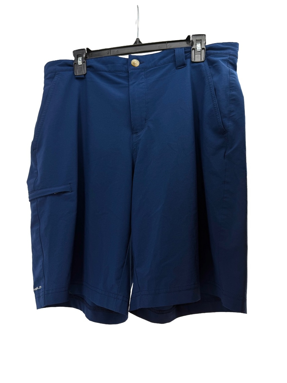 Men's Columbia Navy Performance PFG Hiking Shorts 34W 10L